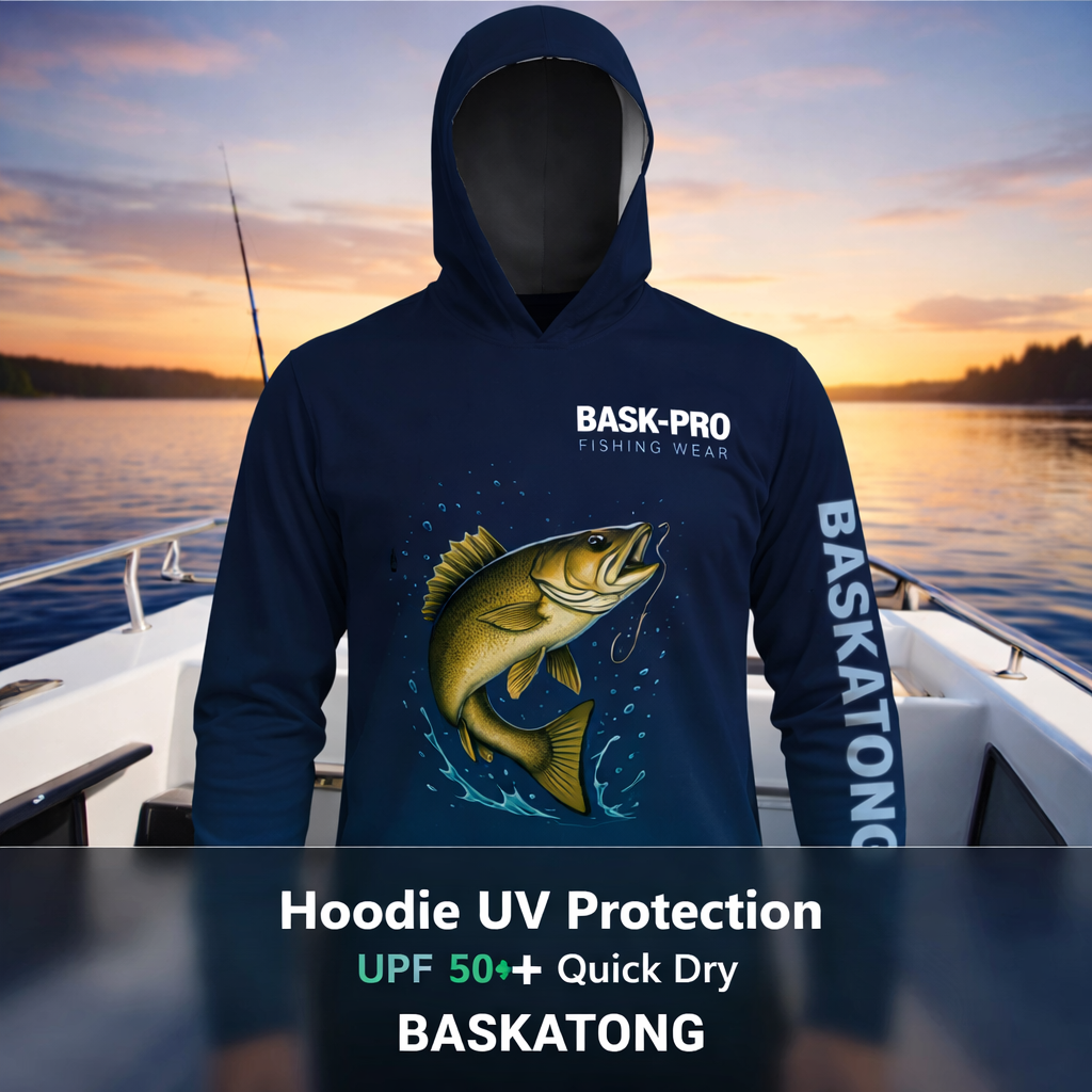 Hoodie UV Protection Baskatong Bleu Foncé