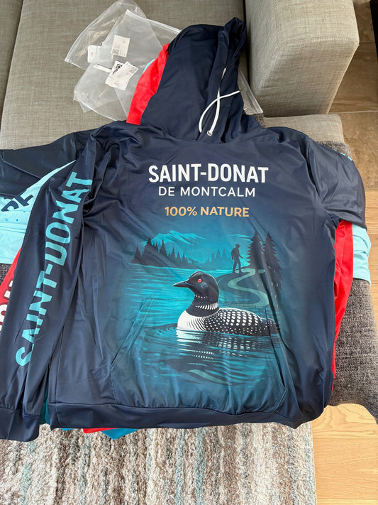 Hoodie à Capuche Resistant Rayons UV St-Donat de Montcalm