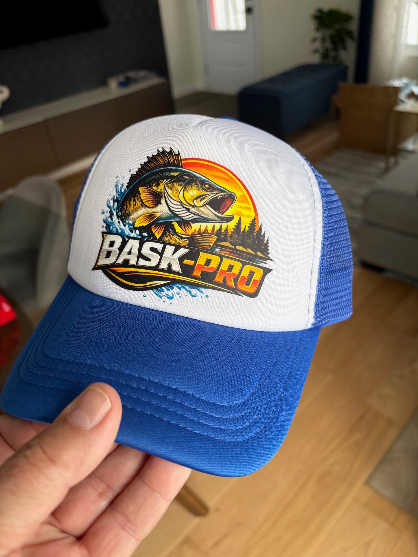 Casquette Bask-Pro Doré  Trucker (Plusieurs Couleurs)