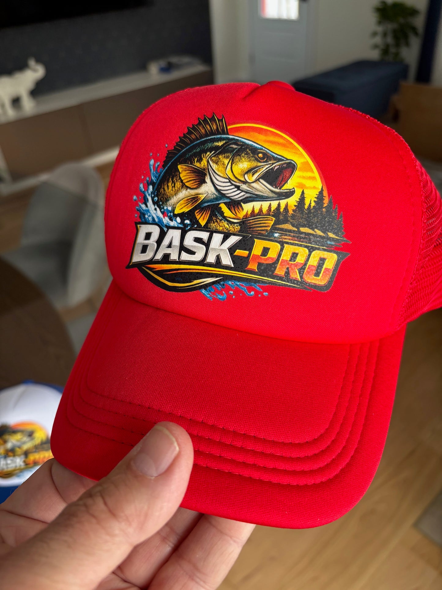 Casquette Bask-Pro Doré  Trucker (Plusieurs Couleurs)