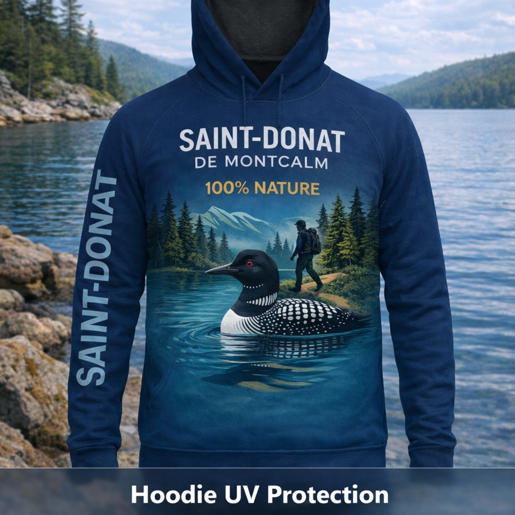 Hoodie à Capuche Resistant Rayons UV St-Donat de Montcalm